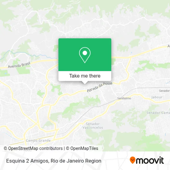 Esquina 2 Amigos map