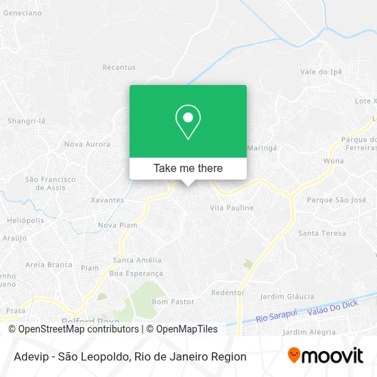 Adevip - São Leopoldo map