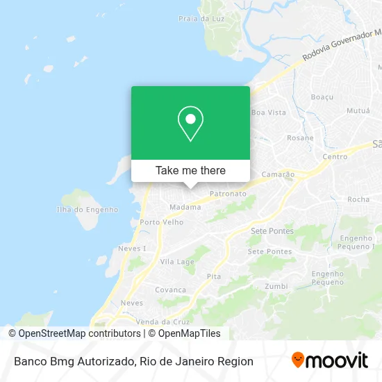 Banco Bmg Autorizado map