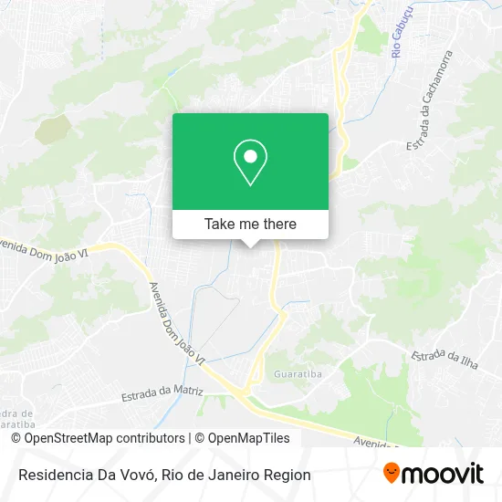 Residencia Da Vovó map