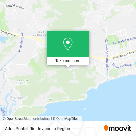 Aduc Pontal map