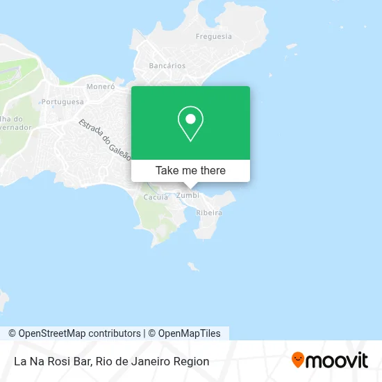 La Na Rosi Bar map