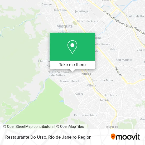 Restaurante Do Urso map