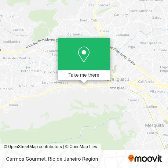 Carmos Gourmet map
