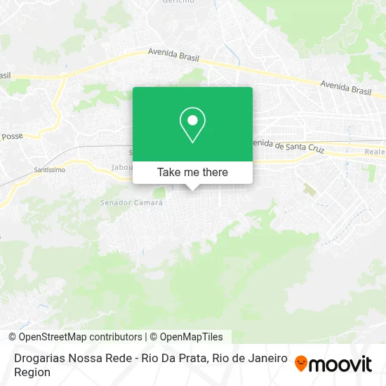 Drogarias Nossa Rede - Rio Da Prata map