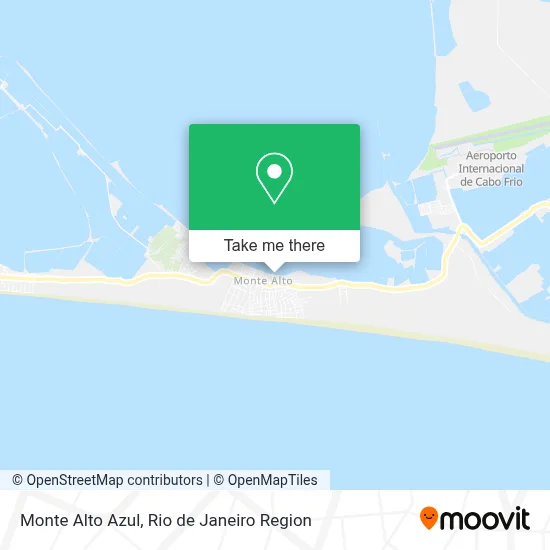 Monte Alto Azul map