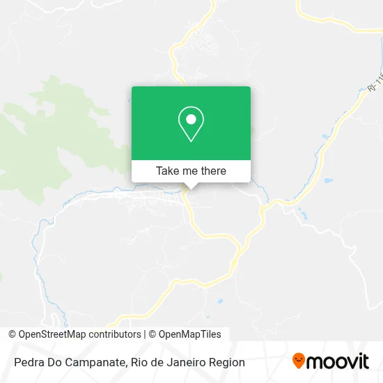 Pedra Do Campanate map