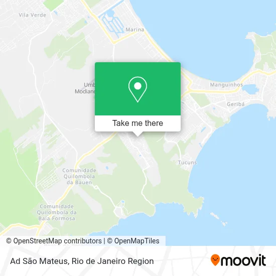 Ad São Mateus map