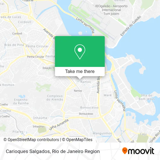 Carioques Salgados map