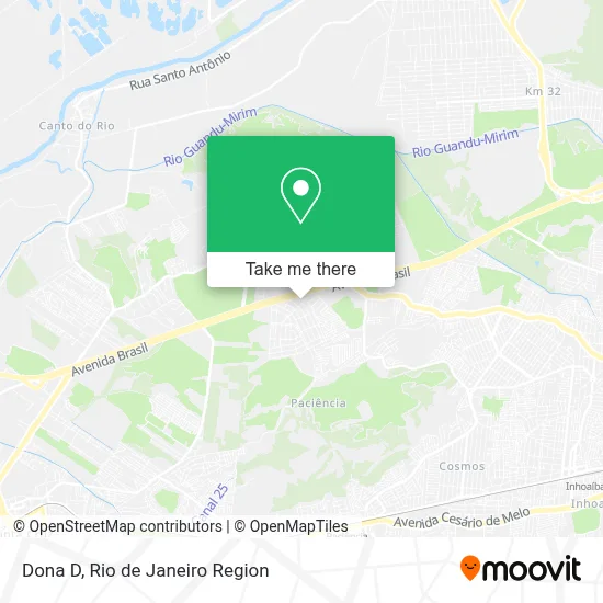 Dona D map