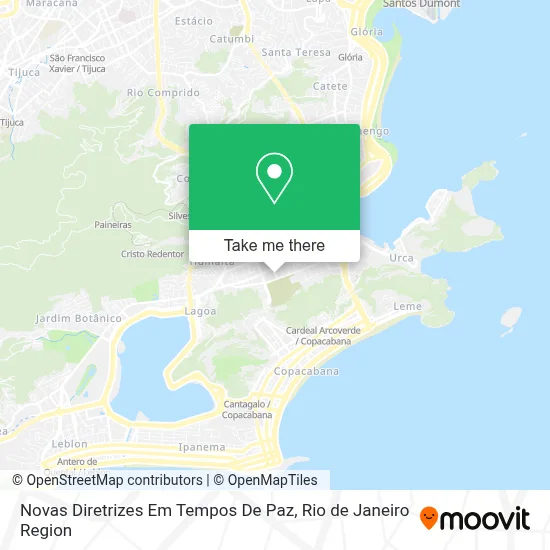Novas Diretrizes Em Tempos De Paz map