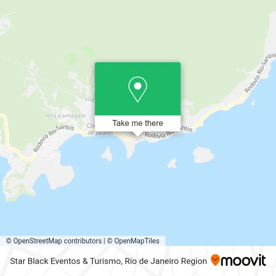 Star Black Eventos & Turismo map