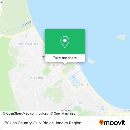 Búzios Country Club map