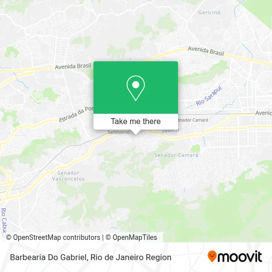 Barbearia Do Gabriel map