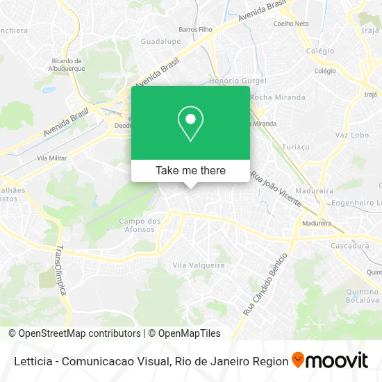 Letticia - Comunicacao Visual map