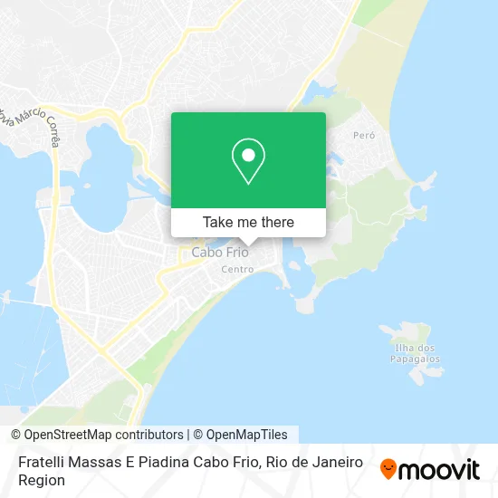 Fratelli Massas E Piadina Cabo Frio map