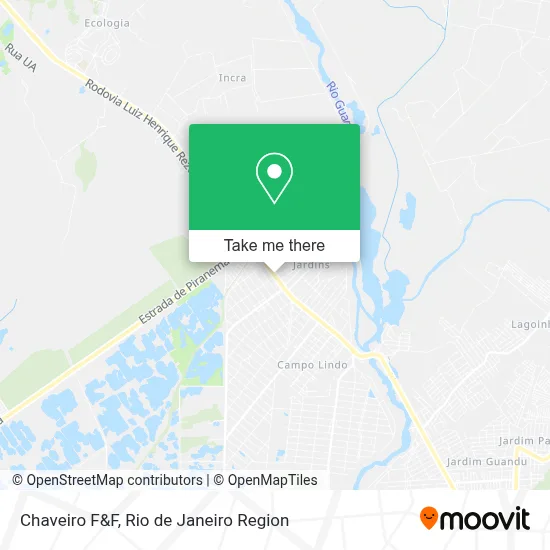 Chaveiro F&F map