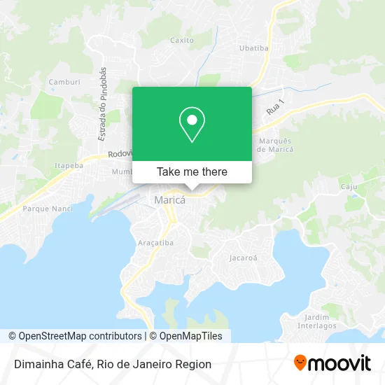 Dimainha Café map
