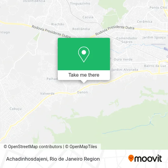Achadinhosdajeni map