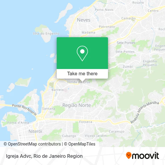 Igreja Advc map