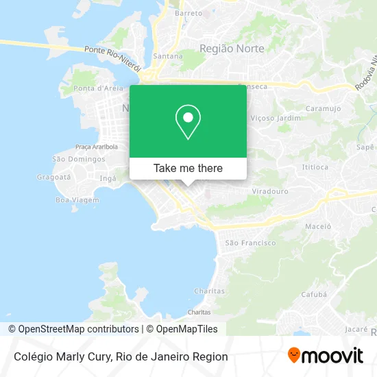 Colégio Marly Cury map