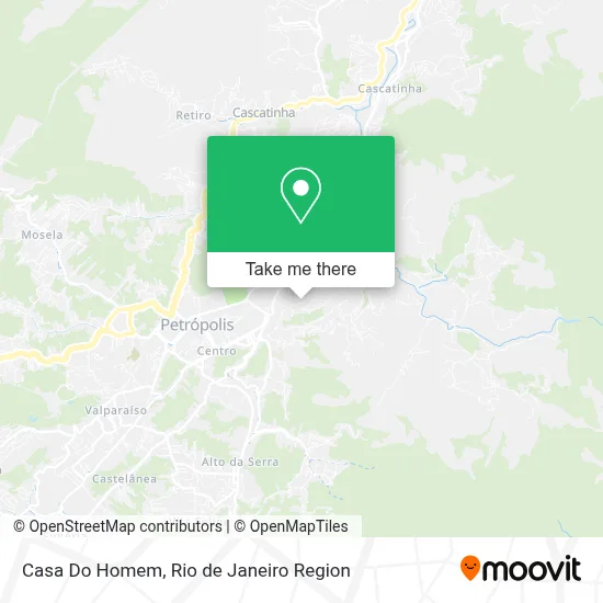 Casa Do Homem map