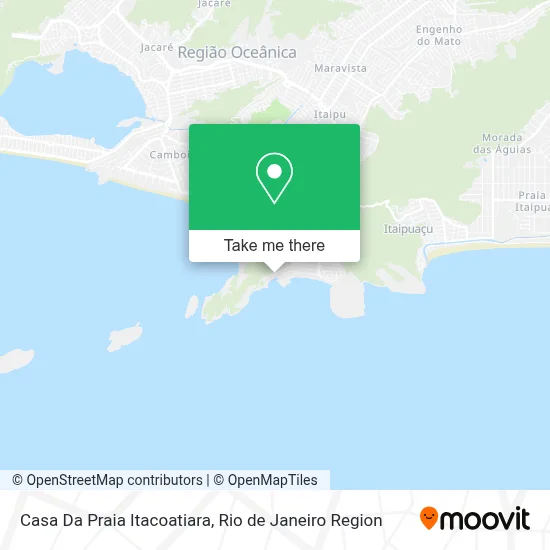 Casa Da Praia Itacoatiara map