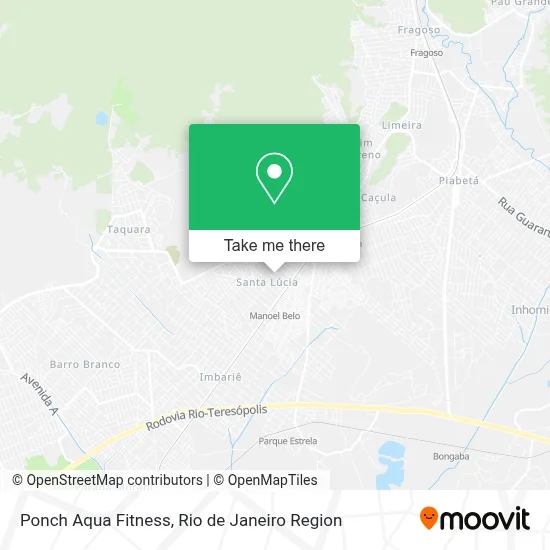 Ponch Aqua Fitness map