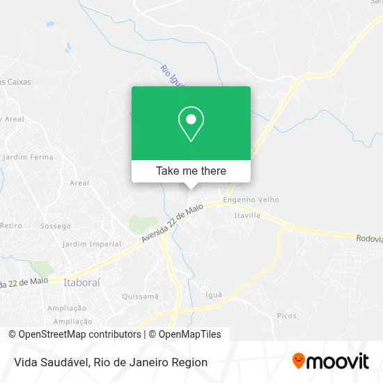 Vida Saudável map