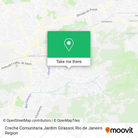 Creche Comunitaria Jardim Girassol map