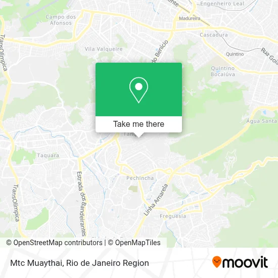 Mtc Muaythai map