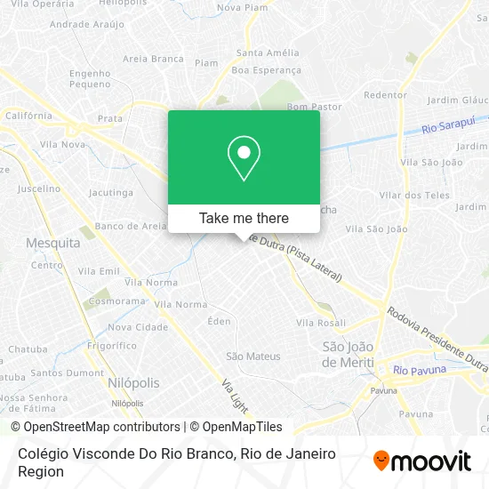 Colégio Visconde Do Rio Branco map