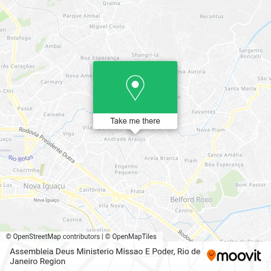 Assembleia Deus Ministerio Missao E Poder map