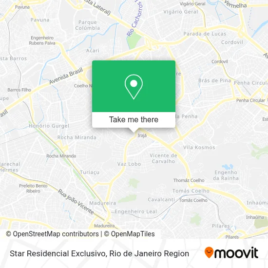 Star Residencial Exclusivo map