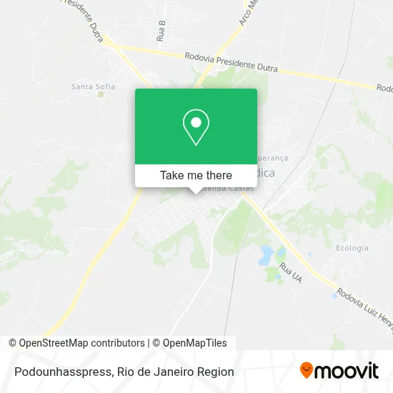Podounhasspress map
