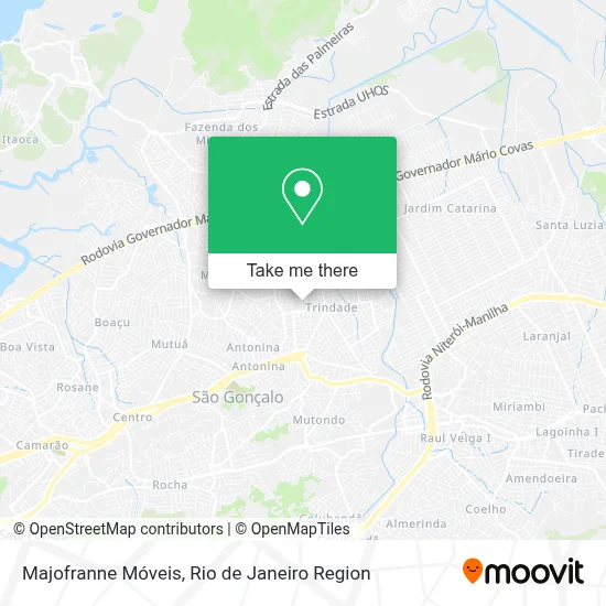 Majofranne Móveis map