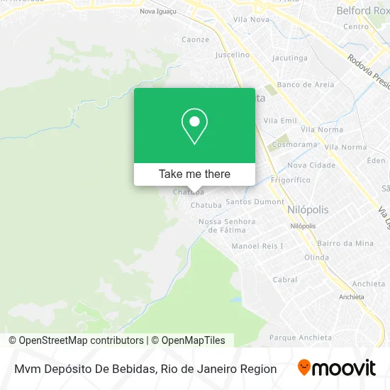 Mvm Depósito De Bebidas map