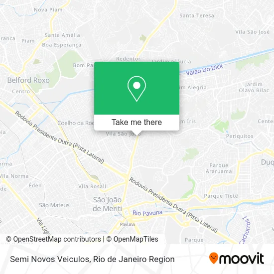 Semi Novos Veiculos map
