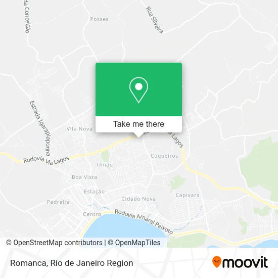 Romanca map
