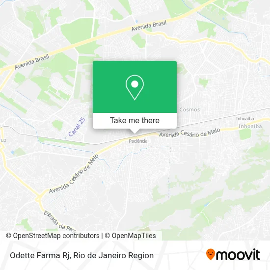 Odette Farma Rj map