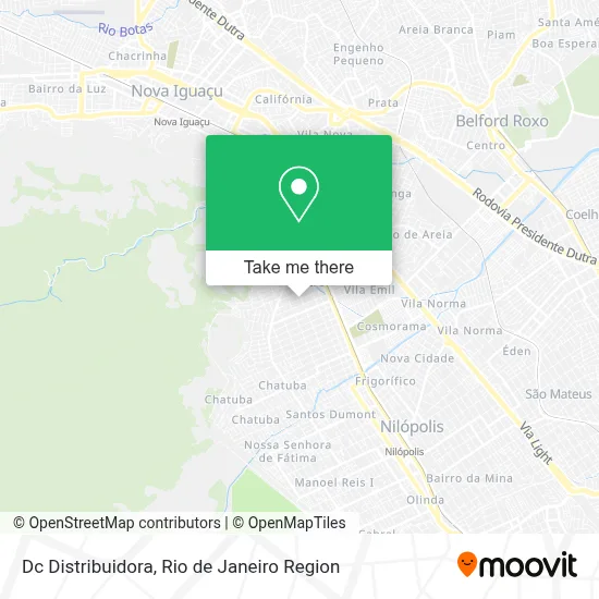 Dc Distribuidora map