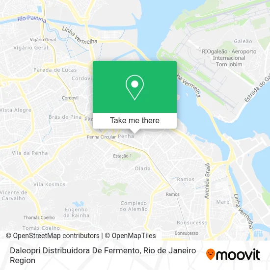Daleopri Distribuidora De Fermento map