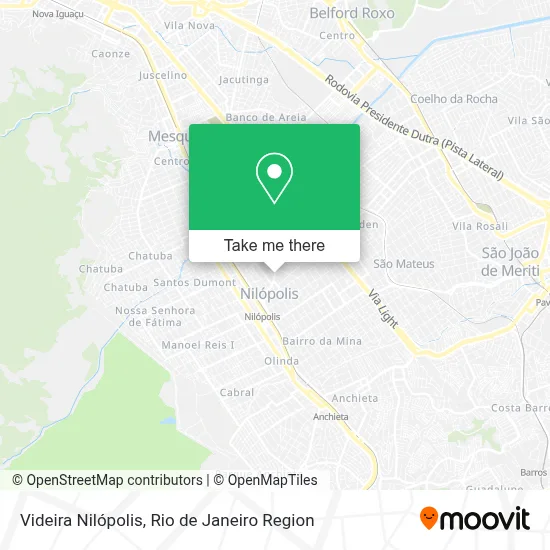 Videira Nilópolis map