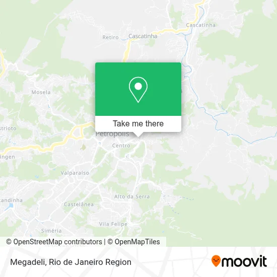 Megadeli map