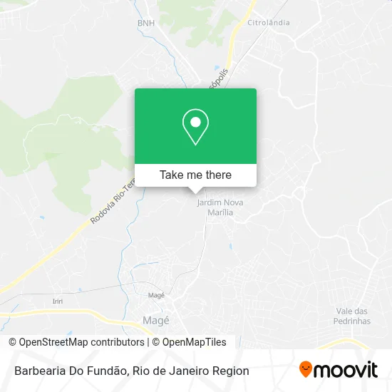 Barbearia Do Fundão map