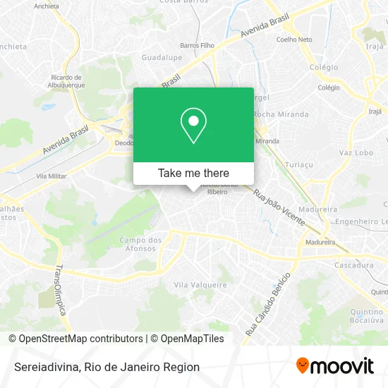 Sereiadivina map