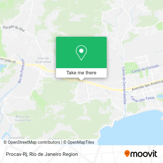 Procav-Rj map