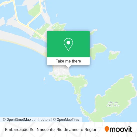 Embarcação Sol Nascente map