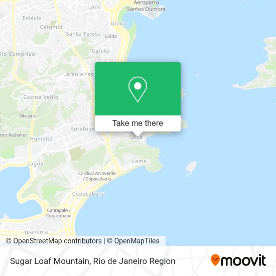 Sugar Loaf Mountain map