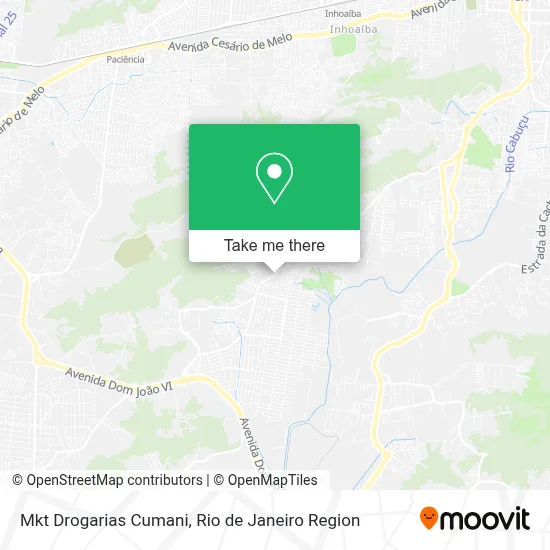 Mkt Drogarias Cumani map